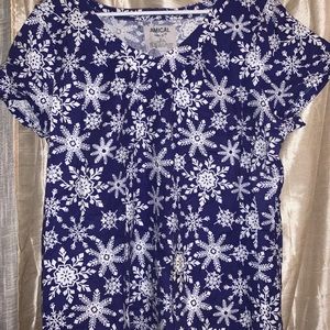 Snowflake blouse